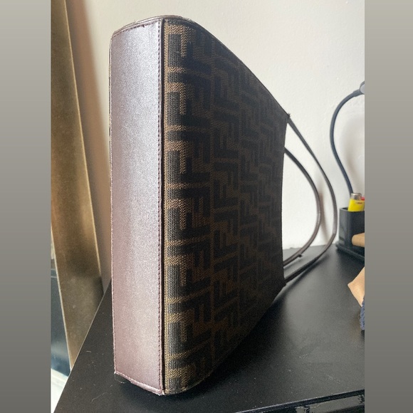 Vintage Fendi FF Zucca Bag - Picture 2 of 4